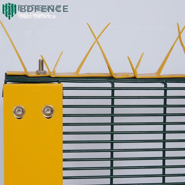 Buy cheap Metal Barbed Wire Mesh Anti Climb Security Fencing 358 For Railway Station from wholesalers