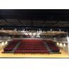 Buy cheap Auditorium Retractable Indoor Bleachers Steel Frame For Gymnasiums Theater Seating from wholesalers