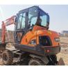 Buy cheap Used Doosan DH60-7 Excavator Crawler DH60 60W With 0.21m3 Bucket Capacity from wholesalers