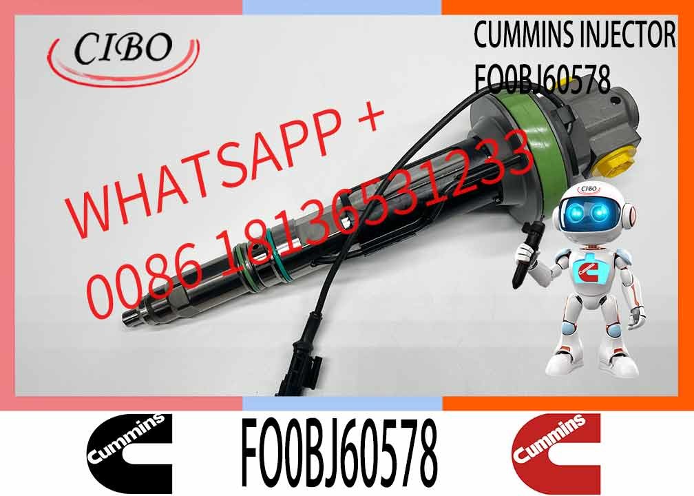 NINE Brand Good Performance Fuel Injector F00BJ60578 Common Rail Injector F00BJ60578