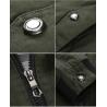 Buy cheap Custom Printed Winter Padded Sportswear Utility Bomber Leather Jacket Men with Zipper Pockets from wholesalers
