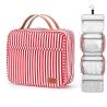 Buy cheap Polyester Portable Travel Cosmetic Bag Make Up Case For Ladies from wholesalers