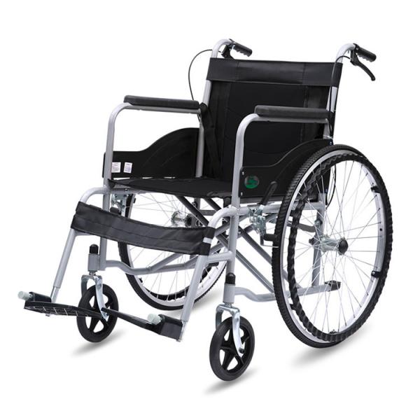 Buy cheap Stainless Steel Drive Medical Wheelchairs / Lightweight Foldable Manual Wheelchair from wholesalers