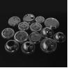 Buy cheap Food Grade PLA Plastic Arched Dome Lid Disposable Clear Ice Cream Slushy Lids from wholesalers
