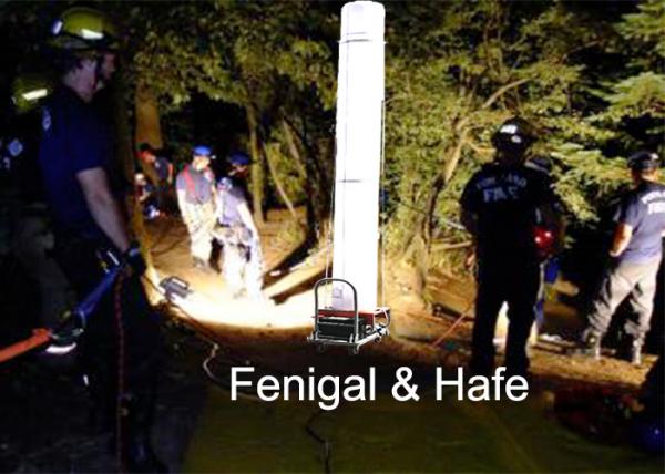 Buy cheap LED Inflatable Light Tower HMI1000W With760 / 8180 M²/ Sq.Ft Light Area from wholesalers
