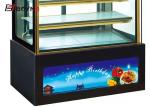 Tempered Glass 1200mm 450W Cake Display Refrigerator