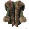 Buy cheap High Quality Thick Warm Raccoon Fur Parka Jackets Fashion Winter Down Padded Real Fur Lining Puffer Coat for Womens from wholesalers