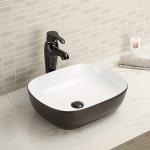 Not Breeding Bacteria Above Counter Bathroom Wash Basin Pink Easy Clean Ceramic