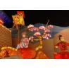 Buy cheap Real Size Character Fabric Chinese Lanterns For Outdoor Park In Red Color from wholesalers