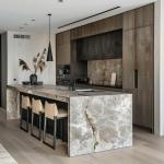 High End Smart Kitchen Cabinets Set Gloss Finished Lacquer Kitchen Cabinet