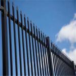 Residential Ornamental Tubular Picket Fence Wire Mesh Fencing