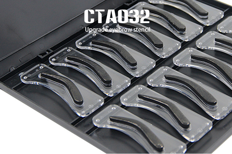 Upgrade Eyebrow Shaping Stencil / Tattoo Accessories 3D Effect