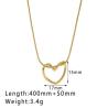 Buy cheap Waterdrop Jewelry Pendant Necklace Stainless Steel Heart Luxury Chain Necklace from wholesalers