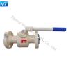Buy cheap API 6D Flange Floating Ball Valve With Lever Blowout Proof Stem from wholesalers