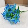 Buy cheap Manufacturers Direct Selling Artificial Lily Flower Bouquet Hot Sale Home Decoration Wedding Celebration Fake Flower Bouquet from wholesalers