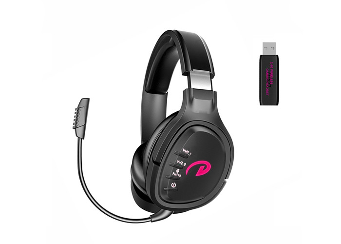 DL 2.4G Wireless Gaming Headset 50MM Driver With Sensitive Microphone