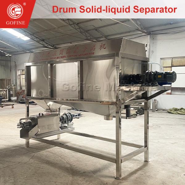 Buy cheap Agricultural Waste Filtration Biogas Slurry Liquid-Solid Separation Machine from wholesalers