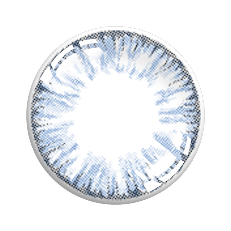 ISO13485 Beautylens Gossip Blue Eye Contact Lenses Natural Look