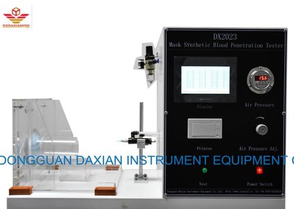 Buy cheap GT RA01 Surgical Mask Synthetic Blood Penetration Testing Machine from wholesalers
