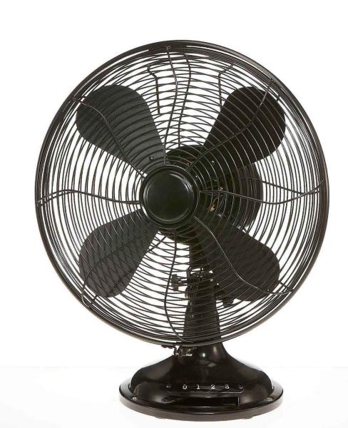 Buy cheap Silent Portable 12 Inch Retro Table Fan 4 Aluminium Blade Adjustable Tilt from wholesalers