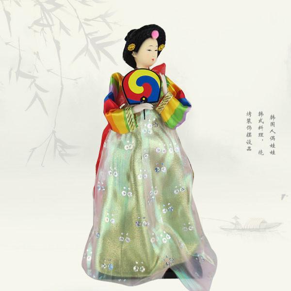 Buy cheap Korean Figure Wedding Couple Doll in traditional costume from wholesalers