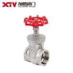 Stainless Steel NPT/BSPT/BSPP Non Rising Thread Water Gate Valve 0.300kg Gross