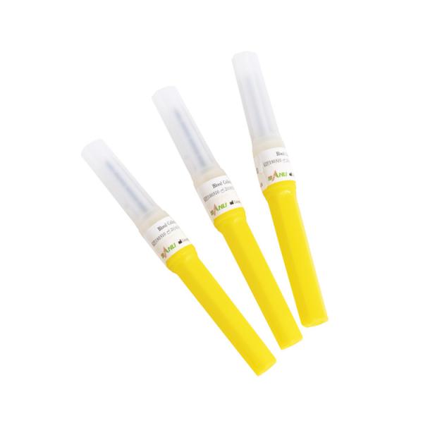 Buy cheap Disposable Blood Collection Needles 20G Yellow Ethylene Oxide Sterilized from wholesalers