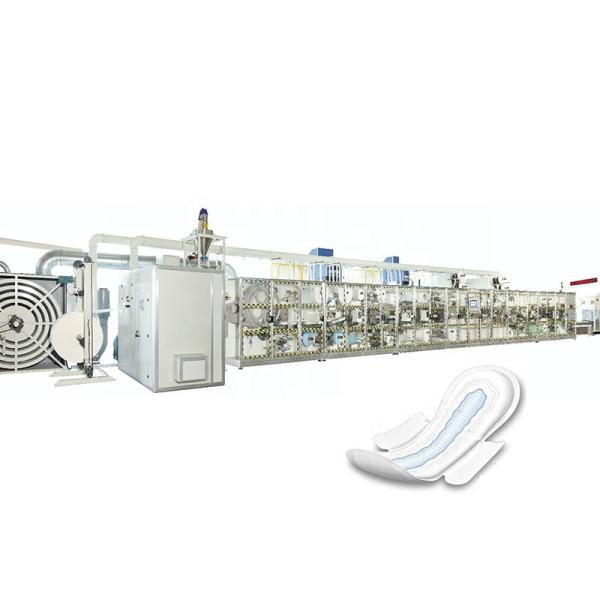 Buy cheap 450kgs/Hour Sanitary Napkin Making Machine , 10KW Automatic Sanitary Pad Machine from wholesalers