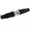 Buy cheap D Code 4 Pin Shreaded Angle Female M12 Connector PUR Industry from wholesalers