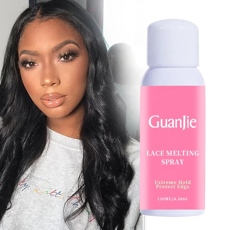 Quick Dry Hair Temporary Extreme Hold Wig Melting Spray Adhesive Hair Glue Spray