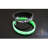 Buy cheap Interchangeable Custom Plastic Bracelets Promotional Silicone Bracelets 200 * 12 * 2mm from wholesalers