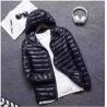 Buy cheap Blank Hooded Warm Down Jacket Casual Lightweight Winter Men Jackets from wholesalers