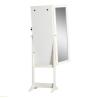 Buy cheap KD Package NC Painting Lockable Cheval Mirror Jewelry Armoire from wholesalers