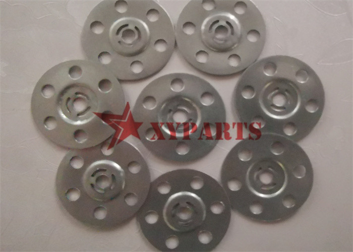 Galvanized Steel 35mm Dia Metal Fixing Washers For Insulation Boards