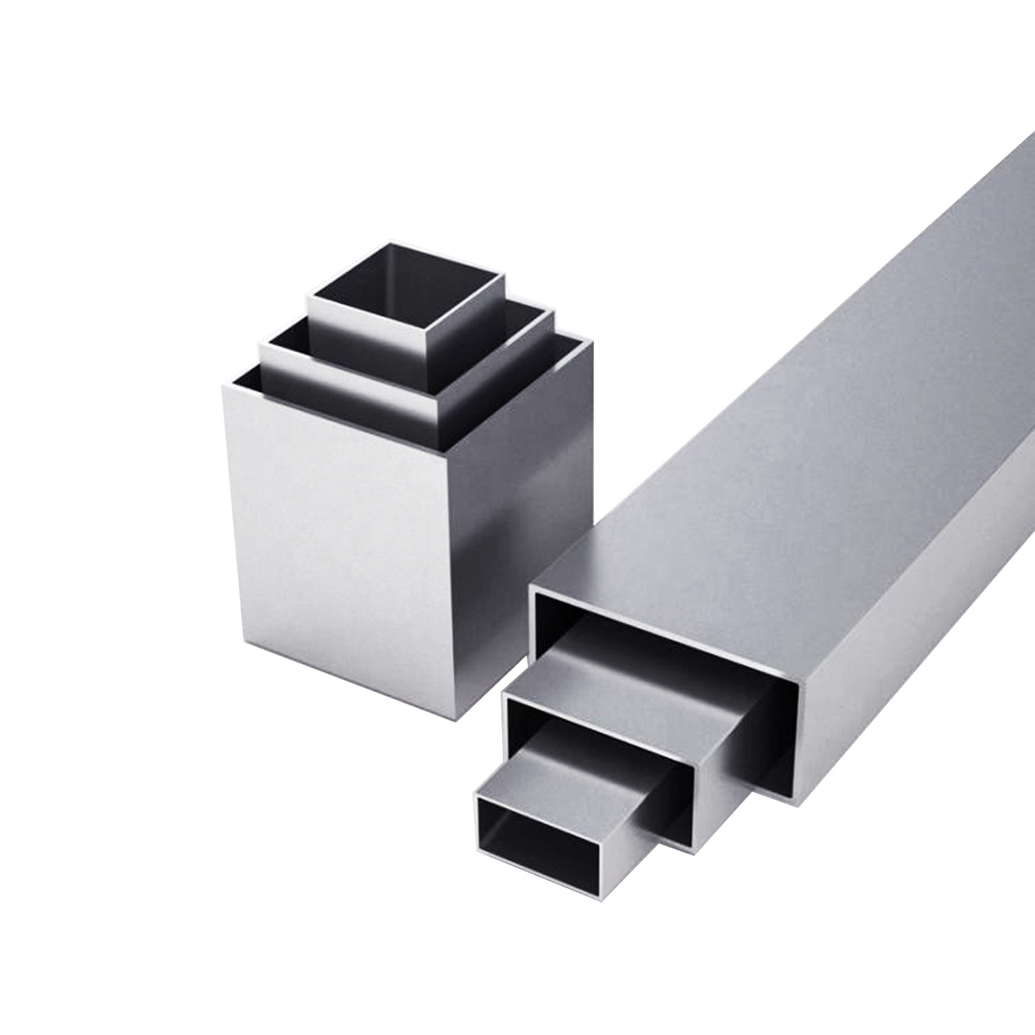 3003 5052 6061 Drawn Seamless Extruded Aluminum Tube Pipe For Bicycle Frame