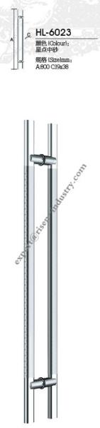 Buy cheap Stainless steel door handle HL6023, dia19 X 38 X 800 from wholesalers