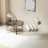 Buy cheap Minimalist Assembled Custom Acrylic Furniture Acrylic Makeup Chair With Cushion from wholesalers
