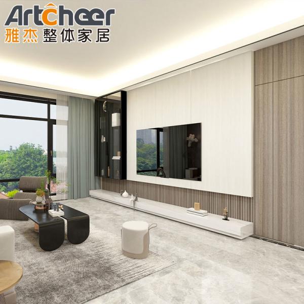 Buy cheap Modern Wooden TV Stand Cabinets Stylish Cabinet for Living Room Bedroom Home Furniture from wholesalers