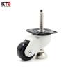 Buy cheap White Nylon 2400kg 3 Inch Adjustable Height Caster Wheels For Automation Equipment from wholesalers