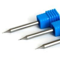 Buy cheap Solid 0.6mm Square Micro End Mills Straight Shank product
