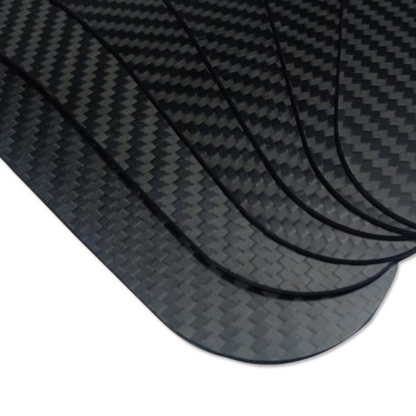 Buy cheap Men Size 10 Carbon Fiber Insoles with Turf Toe Orthotic and Rigid Stabilizer Plate from wholesalers