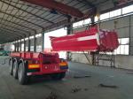 Sale 3 Axle 40cubic Meter 60ton Rear End Tipper Trailer Dump with 137500 Axle