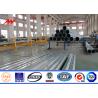 Buy cheap 8m 750dan Galvanized Electric Service Pole Against Earthquake Of 8 Grade from wholesalers