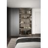 Buy cheap Black L Shaped Customized Wardrobe Closet Tailored PET Wardrobe Closet from wholesalers
