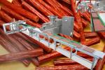 CE Certificated Auto Meat Strip Traying System Meat Patty Jerky Snack Stick