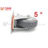 Buy cheap Non Skid Flat Industrial Caster Wheels 5 Inch For Workbench Without Brake from wholesalers
