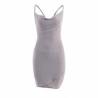 Buy cheap Customized Elegant Girls Dress Flash Suspender Women Sexy off Shoulder Party Dresses from wholesalers