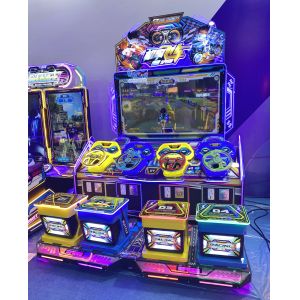 Buy cheap 4 Players Racing Game Machine Arcade Video Games from wholesalers