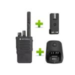 Handheld Waterproof Long Range Walkie Talkie Black Color