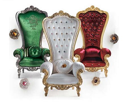 Buy cheap Antique King Wedding China Throne Chair from wholesalers